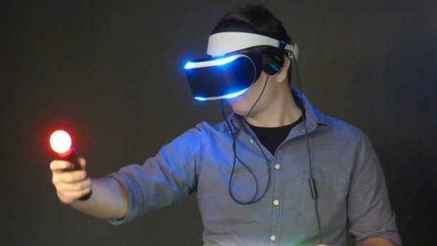 Sony’s Morpheus headset isn’t expected to go on sale until next year.