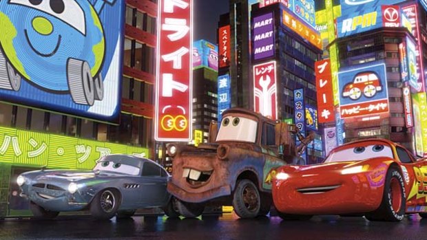 The animation team at Pixar have created a slick, complex look for this project as the plucky autos take on the international racing circuit in <i>Cars 2</i>.