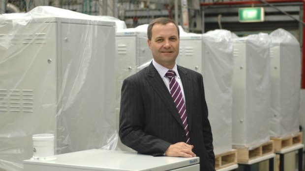 "The job of commercialising in Australia is just too difficult" . . .  Ceramic Fuel Cells' managing director, Brendan Dow.