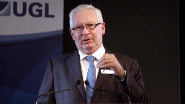Stepping down: UGL chief executive Richard Leupen.