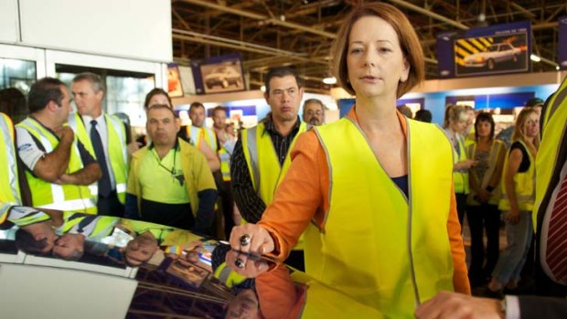"We are making the prudent decisions" ... Prime minister Julia Gillard.
