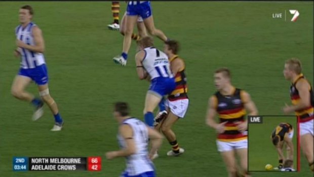 Serial bumper Jack Ziebell collects a Crow.