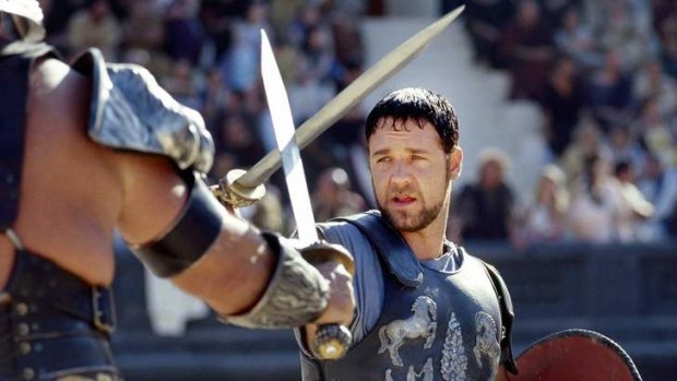 Historical fiction: Movies set in antiquity, like <I>Gladiator</I>, can help students envision the period, says high achiever Lucy Nason, below.
