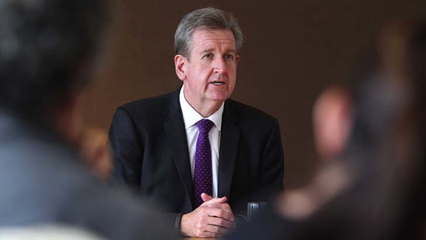 Barry O’Farrell: cabinet entered into a ‘‘binding agreement’’ with Crown.