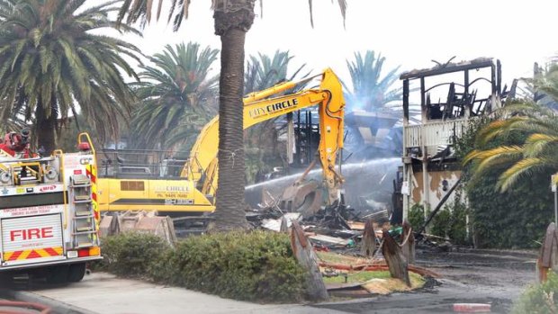 A kitchen fire on Friday night gutted St Kilda's much-loved Stokehouse restaurant, which only reopened 18 months ago after a five-month renovation.