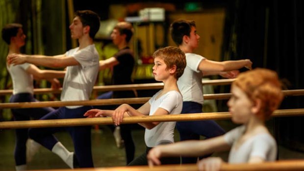 Ballet is increasing in popularity for boys.