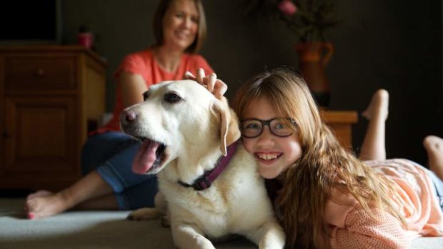 Kim Forrester with her daughter Sarah, who has been diagnosed with ADHD.