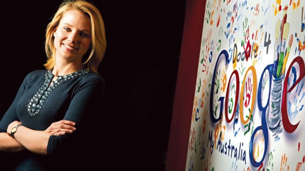 Frenemy of the people ... Google's Marissa Mayer.