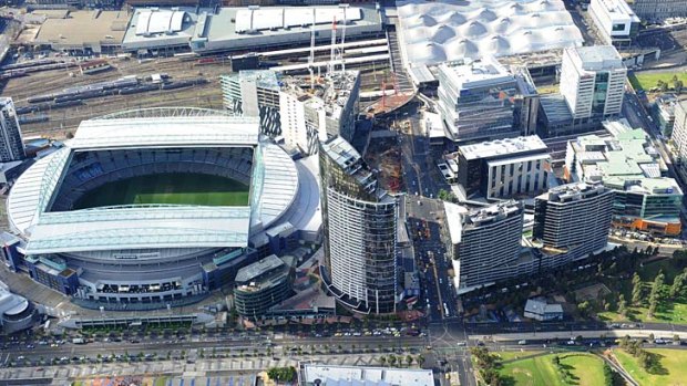 Etihad Stadium was once the centrepiece of Docklands.