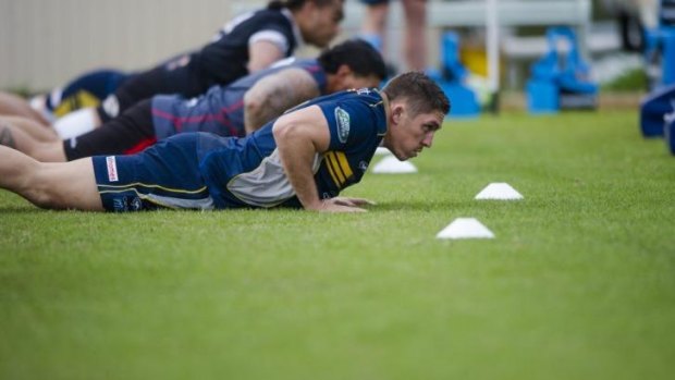 Luke Holmes could see Super Rugby action faster than first thought.
