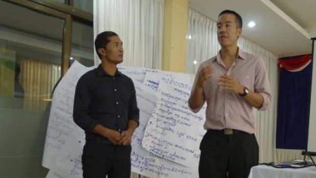 Sydneysider Weh Yeoh who has set up a pilot program in speech pathology in Cambodia.