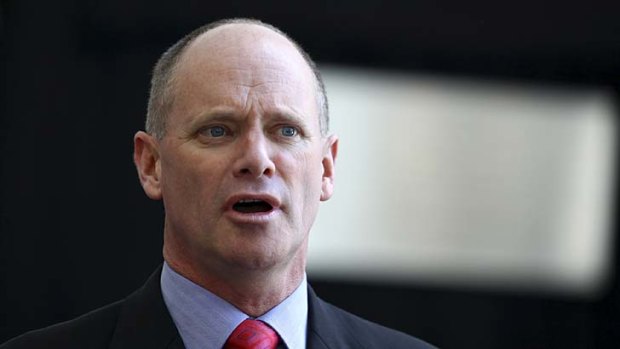 Campbell Newman &#8230; no tolerance for ill effects of the industry.