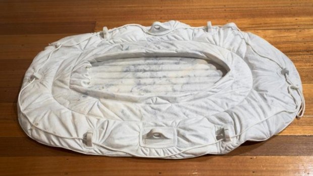 Stone cold truths: Alex Seton's <i>Last Resort</i> exhibition features a dinghy carved from marble.