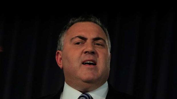 "Young people need the chance to... engage in calculated risk-taking" ... Joe Hockey, shadow treasurer.