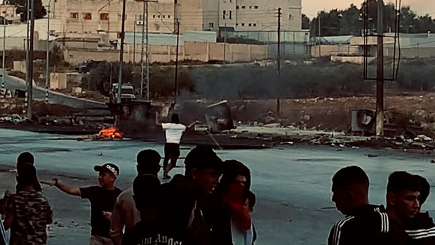 Clashes in Ramallah