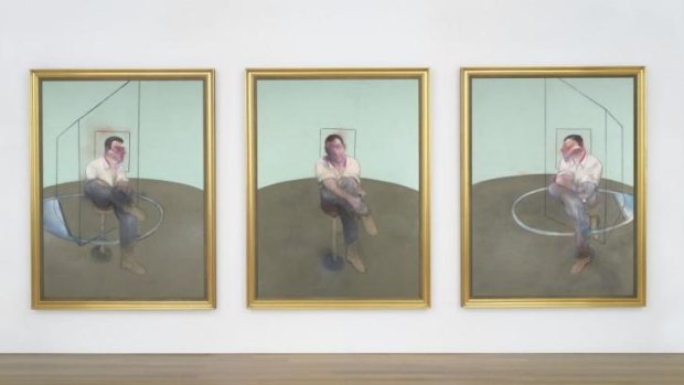 Francis Bacon triptych of John Edwards.
