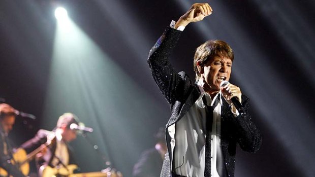 Night of nostalgia &#8230; Cliff Richard is still rockin' with the best of them.
