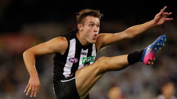 Pelchen says Darcy Moore has been one of the Pies' few success stories. 