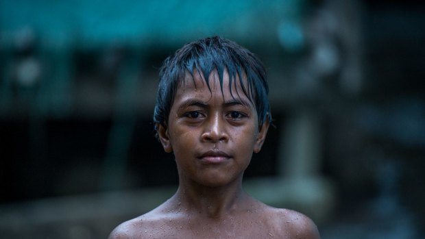 Micah Puia at Lord Howe Settlement in Honiara. Is he a climate change refugee?