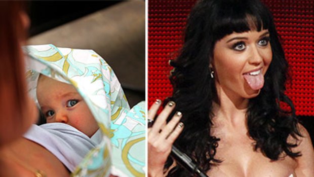 Did men's obession with Katy Perry really begin with breastfeeding?