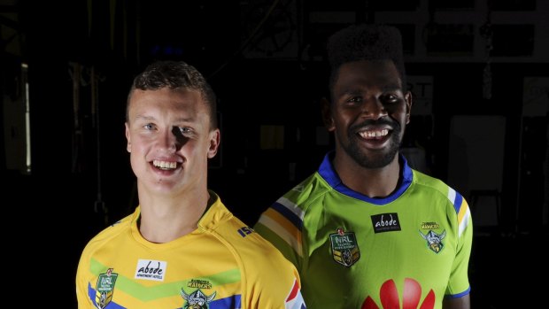 Edrick Lee and Jack Wighton are hopeful an injury-free run will allow them to play more games together this year. 