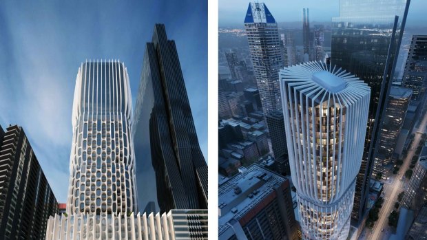 The design for  600 Collins Street has been described as ''generally of a high quality that is visually interesting''.