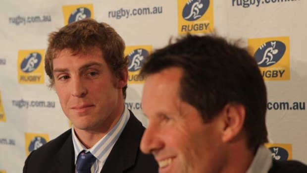 Ready to rumble ... Dan Vickerman is determined to fight his way into Australia's World Cup squad.
