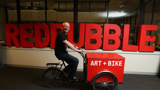 Redbubble CEO Martin Hosking, who is leading the online marketplace for artists and designers to a float next month.