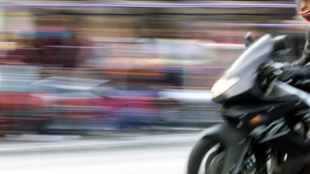 Research shows 45 per cent of motorbike riders are injured on the road.