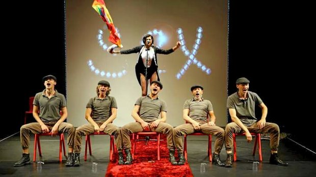 The Belarus Free Theatre performs Minsk at Fairfax Theatre for the Melbourne Festival.