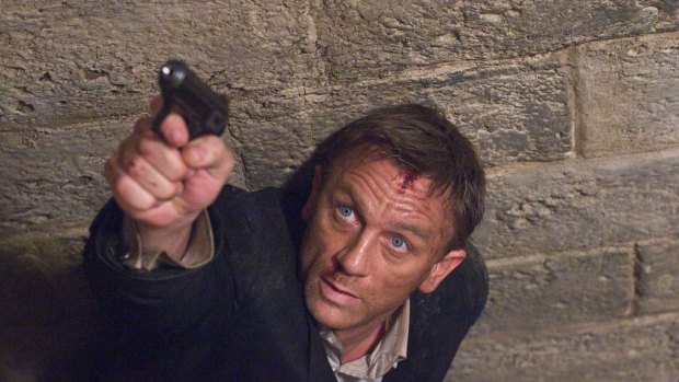 Secret man's business ... Daniel Craig, as James Bond, keeps up the good work.