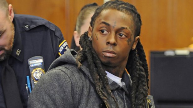 Sent to jail ...  Lil Wayne.