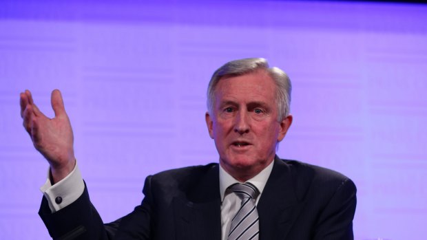 Former Liberal party leader Dr John Hewson says regulators must require financial firms to disclose their climate change risks.