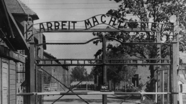The Nazi concentration camp Auschwitz in Poland.