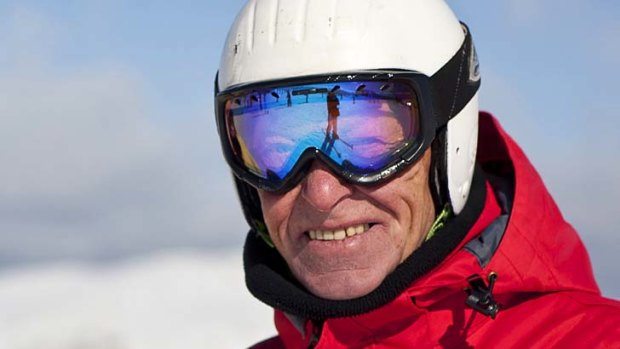 Ski instructor Tony Wright only clicked into his first skis when he was 24.