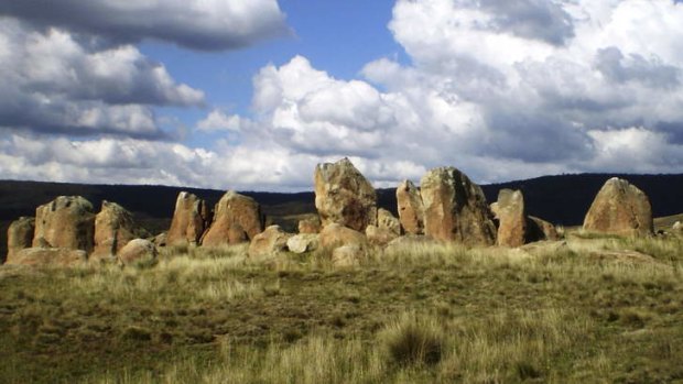 A rock formation near Currango.
