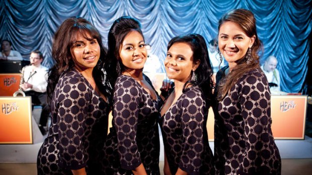The Sapphires ... Deborah Mailman, Jessica Mauboy, Miranda Tapsell and Shari Sebbens showed a lot of heart as the singing group from an Aboriginal mission who took their soul sound on tour during the Vietnam war.