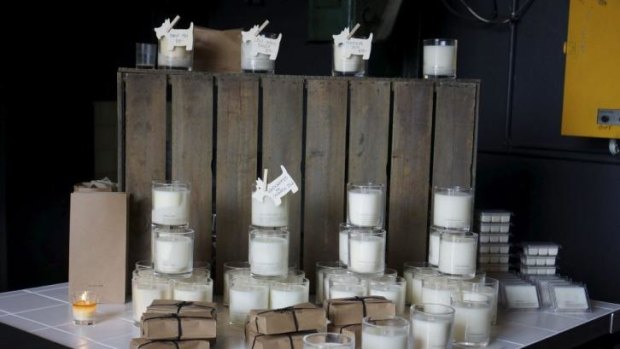 Retro: The scented candles at X-Ray Room on Cockatoo Island 