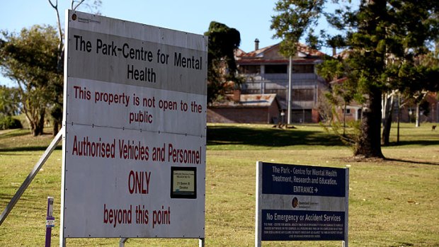 The Barrett Adolescent Centre, at The Park mental hospital at Wacol.