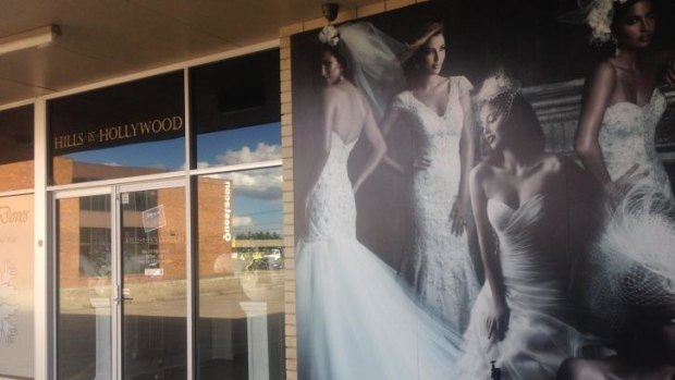 Canberra's Hills in Hollywood bridal store has closed.