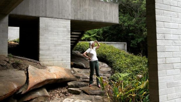 Pride: Penelope Seidler designed the iconic Killara residence with husband Harry and says it is the project that gave her most satisfaction. 