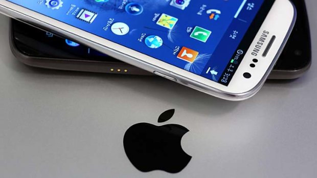 On top ... Android devices, such as the flagship Samsung Galaxy S III, are outselling Apple's iPhone in Australia for the first time.