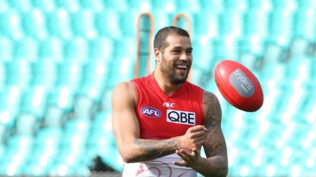 Just playing his role: Buddy Franklin