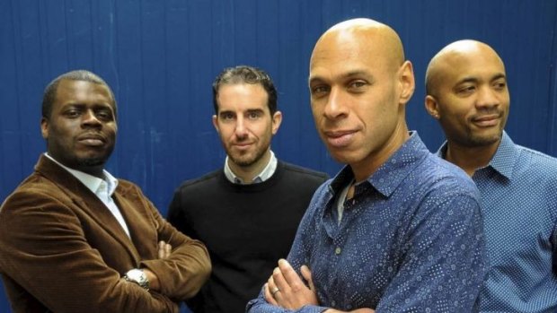 Engaging: (From left to right) Gregory Hutchinson, Aaron Goldberg, Joshua Redman and Reuben Rogers of the Joshua Redman Quartet.