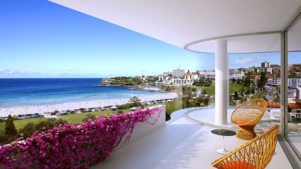 Snapped up &#8230; twenty per cent of the sales at the Pacific Bondi Beach luxury apartments were offshore.