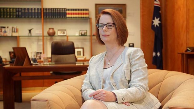 Julia Gillard: dealing with the fallout from controversial media law reforms.