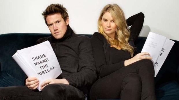 Shane and Liz: Eddie Perfect and Christie Whelan-Browne.