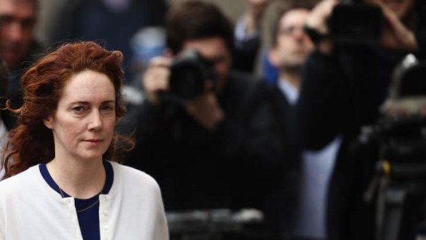 Taking the stand: Former News International chief executive Rebekah Brooks.