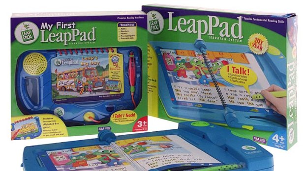 Diversifying ... LeapFrog's childpads  are already Christmas best sellers.