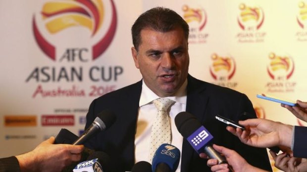 Spying: Ange Postecoglou has been keeping a close watch on his Asian competitors.